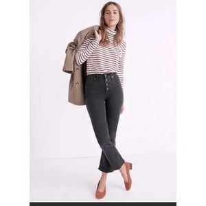 Madewell Women's Black Boot Cut Jeans